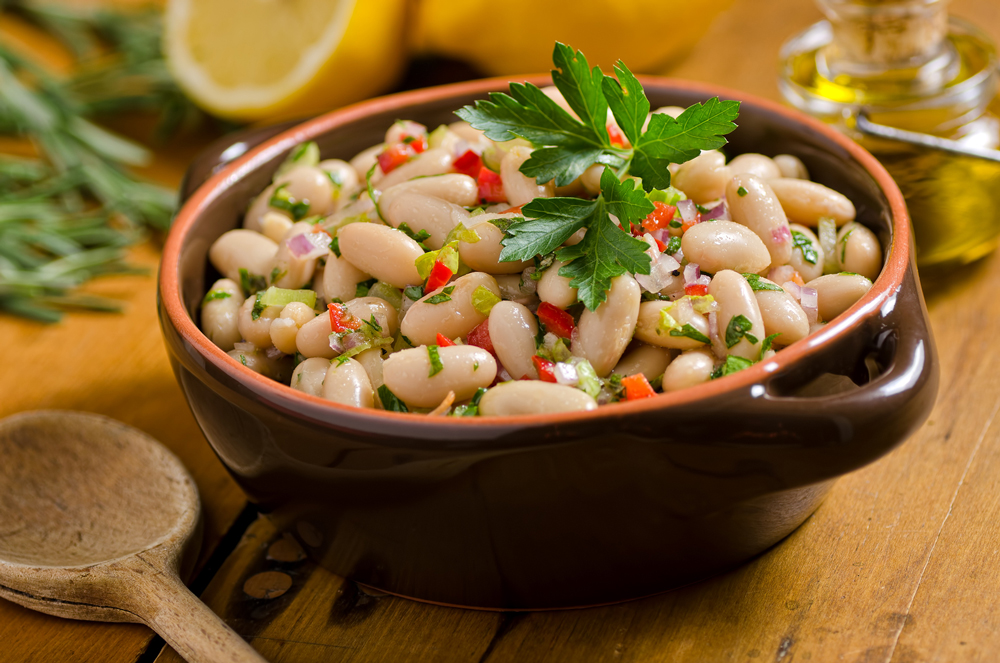 White Bean Chia Seed Salad Recipe for Heart Month